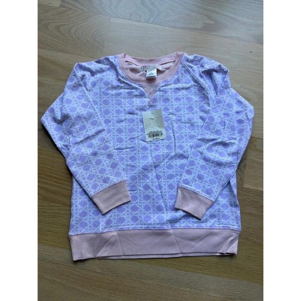 New Beaufort Bonnet Company Cassidy Comfy Crewneck long sleeve shirt size 8